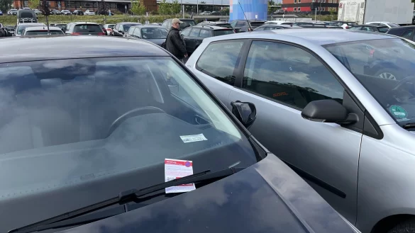 In Detmold wird vor allem die zulässige Parkdauer überschritten. - © Jana Beckmann