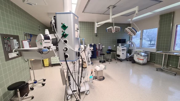 Ein großer OP-Saal im Lemgoer Klinikum. - © Nadine Uphoff