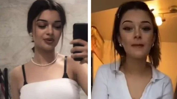 Das sind die Fahndungsfotos, mit denen die Mordkommission nach Zhinwar m. (17) sucht. Die Berufsschülerin hatte diese Fotos auf ihrem Instagram-Kanal veröffentlicht. - © Polizei