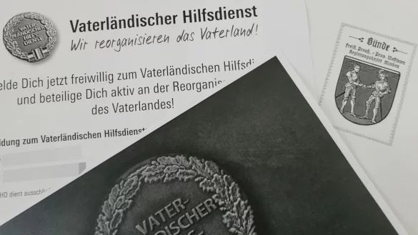 Der Vaterl&auml;ndische Hilfsdienst wird vom Verfassungsschutz beobachtet. - &copy; Florian Weyand