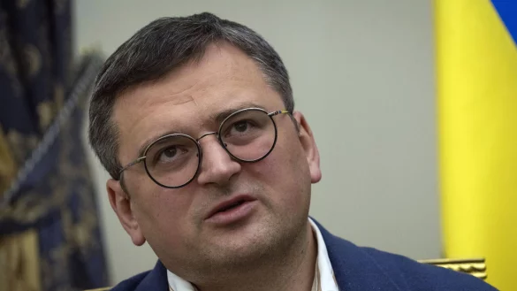 Dmytro Kuleba, Au&szlig;enminister der Ukraine, w&uuml;rde Friedensverhandlungen mit Russland nur unter einem Aspekt bewilligen. - &copy; Efrem Lukatsky