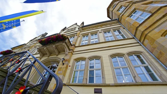 Das Rathaus in Horn soll renoviert werden. Geht es nach B&uuml;rgermeister Heinz-Dieter Kr&uuml;ger, ist keine Zeit mehr zu verlieren. - &copy; Nicole Ellerbrake