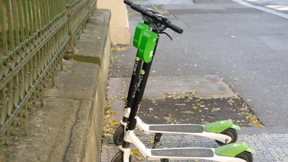 Die E-Roller von Lime sind in Detmold bald Geschichte. - © Symbolfoto Pixabay