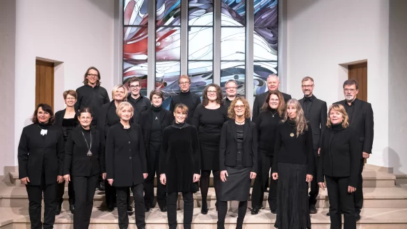 Singt in der reformierten Kirche Hiddesen: Das Detmolder Voklensemble. - &copy; Detmolder Vokalensemble