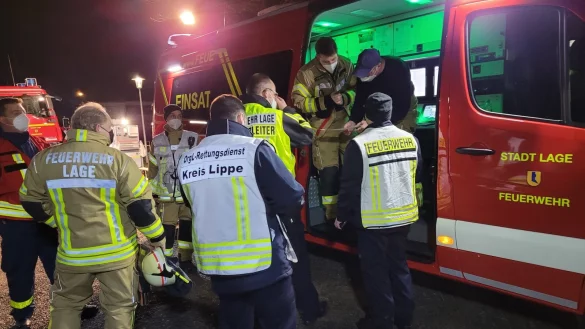 Nach dem Bombenfund im Februar mussten 1800 Bewohner ihre H&auml;user verlassen. Die Lagenser Verwaltung hatte viele Mitarbeier mobilisiert, die Zusammenarbeit mit Kreis, Polizei und Rettungskr&auml;ften lief sehr gut. - &copy; Astrid Sewing