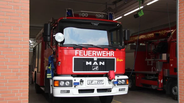 Die Platzverh&auml;ltnisse im Feuerwehrger&auml;tehaus an der Haustenbecker Stra&szlig;e sind beengt. - &copy; Archivfoto: Nadine Uphoff