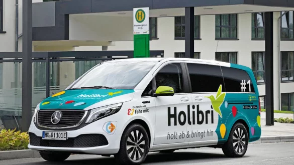 Der On-Demand-Verkehr Holibri hat in H&ouml;xter den &ouml;ffentlichen Nahverkehr attraktiver gemacht. - &copy; nph