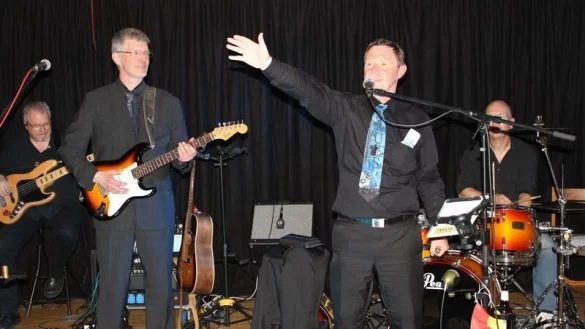 Mister Blues gastiert im Cultur-Caf&eacute; in Heiligenkirchen. - &copy; Bildrechte: Mister Blues