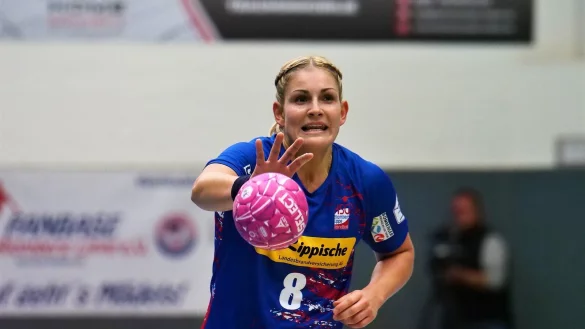 Lisa Frey gelingt in Bad Langensalza nur ein Treffer. - &copy; J&ouml;rg Hagemann