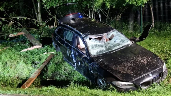 Bei dem Unfall an der Paderborner Stra&szlig;e sind f&uuml;nf Menschen verletzt worden. - &copy; C.Rieks