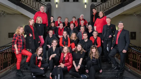 Der Chor "hautnah Voice Art" wird 30 Jahre alt. - &copy; Fabian Schefers