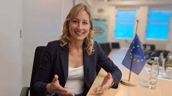 Verena Mertens (42) ist Mutter einer Tochter. - &copy; Ingo Kalischek