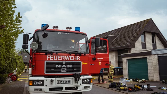 Im Musikerviertel brach am Morgen des Pfingstsonntages ein Feuer aus. Die Feuerwehr war im Einsatz. - &copy; FreitagTV