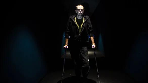 Maksym Zelenenko plagen schreckliche Albtr&auml;ume. - &copy; Andy Spyra