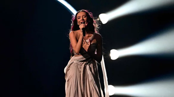 Die j&uuml;dische Teilnehmerin Eden Golan nahm f&uuml;r Israel an dem ESC in Malm&ouml; teil. W&auml;hrend ihres Auftritts wird sie von Zuschauern ausgebuht. - &copy; AFP or licensors