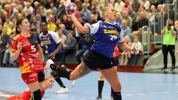 Das letzte Heimspiel im HSG-Dress bestreitet Stefanie Kaiser. - &copy; Paul Cohen