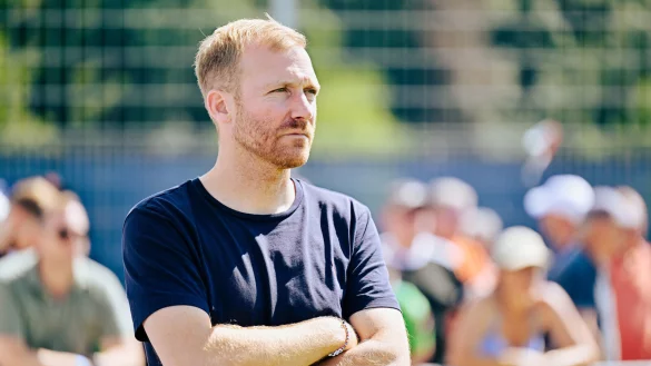 SCP-Sportchef Benjamin Weber ist zuversichtlich, dass der neue Kader f&uuml;r die Zweitliga-Saison 2024/25 eine sehenswerte Qualit&auml;t haben wird. - &copy; Besim Mazhiqi