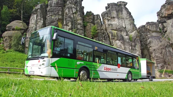 Die Touristiklinie 792, die insgesamt 14 Ausflugsziele in ganz Lippe anfuhr, ist eingestellt worden. - &copy; W.Peters / NRP TW/E / KVG