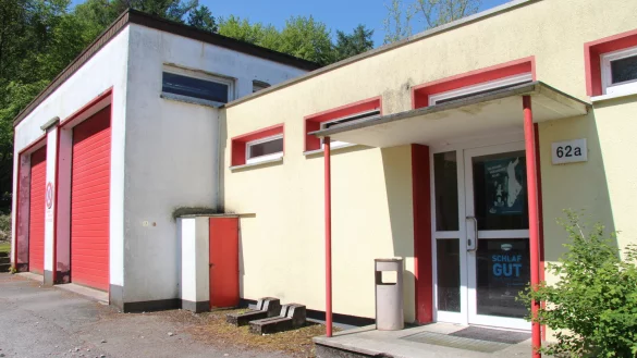 Das Feuerwehrger&auml;tehaus in Leopoldstal ist marode und muss durch einen Neubau ersetzt werden. - &copy; Dieter Asbrock