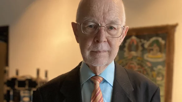 Prof. Dr. Wolfgang Michel-Zaitsu hat als zweite Person überhaupt die Engelbert-Kaempfer-Medaille erhalten. - © Alte Hansestadt Lemgo