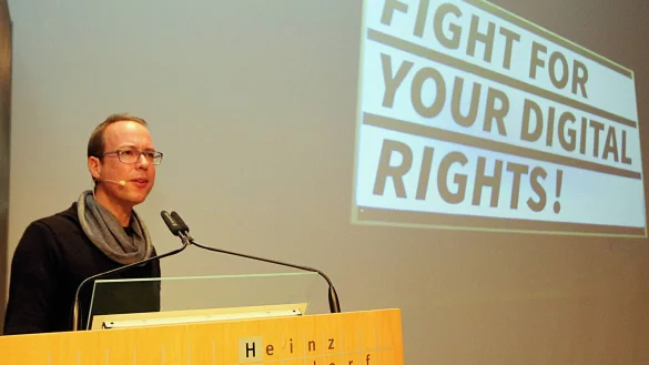 Markus Beckedahl ist einer der Mitbegr&uuml;nder der Digitalmesse. In diesem Jahr wird unter anderem Digitalminister Volker Wissing (FDP) als Gast erwartet. (Archivbild) - &copy; Marco Schreiber