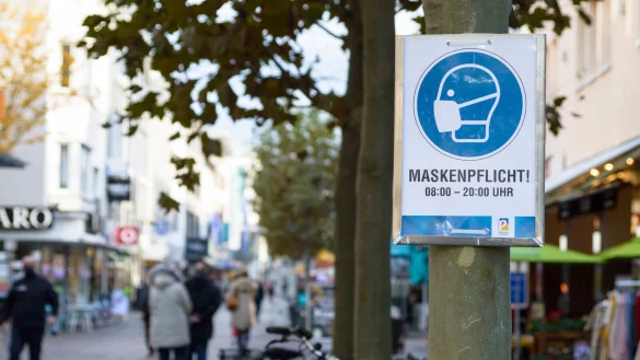 Am 5. Juni 2021 wurde die generelle Maskenpflicht in der Paderborner Innenstadt aufgehoben. - &copy; Lena Henning (Archivfoto)