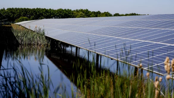 Der Neubau von Wind- und Solarkraftwerken soll stark zunehmen. - &copy; Axel Heimken/dpa