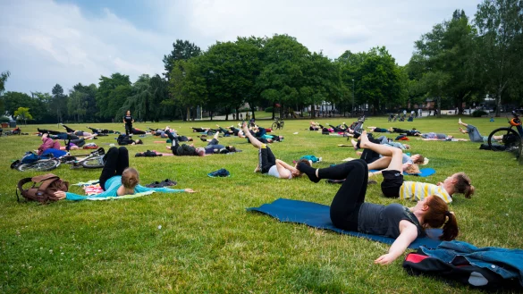 Einfach mitmachen: Naturnaher Sport steht in den Sommerferien hoch im Kurs in Lippe. - © LSB NRW / Andrea Bowinkelmann