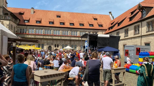 Zum "Tag der Weserrenaissance" werden am Schloss Brake wieder viele Besucher erwartet. - &copy; Weserrenaissance-Museum Schloss Brake