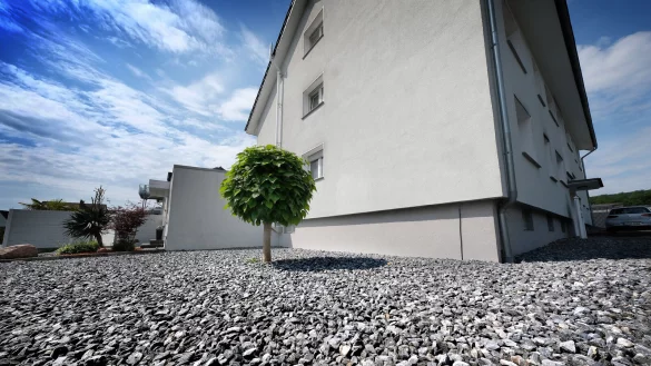 Es hat sich ausgeschottert: Solche Gärten dürfen in Gütersloh künftig nicht mehr angelegt werde. - © Andreas Frücht