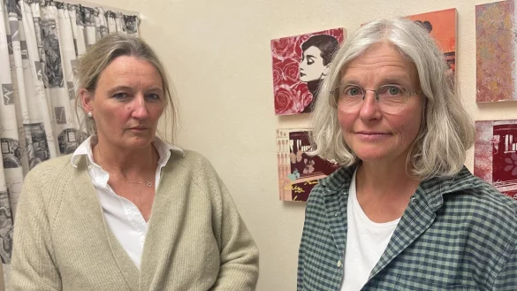 Die niedergelassene Gynäkologin Dr. Gundula Heger-Römermann (links) fürchtet um die Zukunft des Brustzentrums Lippe, denn dessen Leiterin Dorothé Düpont hat gekündigt. - © Silke Buhrmester
