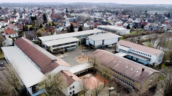 Hier an der Erich-K&auml;stner-Gesamtschule setzte ein 14-J&auml;hriger am Freitag Pfefferspray gegen Mitsch&uuml;ler ein. - &copy; Gerald Dunkel