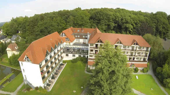 Hotel Bärenstein von oben. - © Gernot Engels