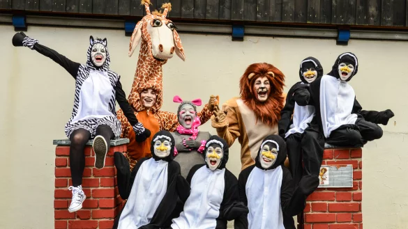 &bdquo;Madagascar" verspricht tierischen Spa&szlig;.&nbsp; - &copy; Freilichtb&uuml;hne Bellenberg