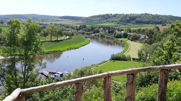 Die Versalzung der Weser sorgt in Kalletal f&uuml;r Diskussionen. - &copy; Anne Wolf