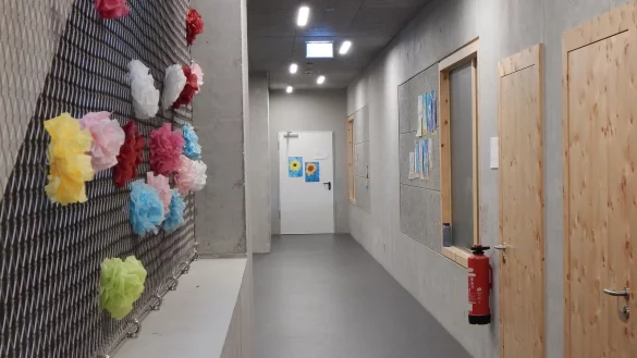 Die S&uuml;dstadtschule kurz vor der Fertigstellung. - &copy; Gunter Held