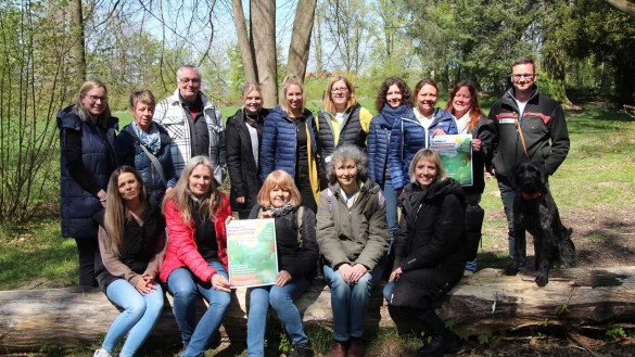 Die Verantwortlichen freuen sich auf den achten Walderlebnistag im Lemgoer Stadtwald am 3. Juni. - &copy; Nadine Uphoff