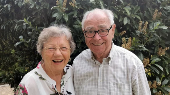 Feiern Diamanthochzeit: Irmgard und Wilhelm "Willi" Deppe. - &copy; Sylvia Frevert