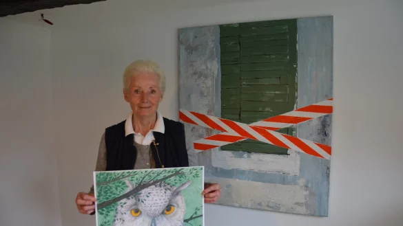 Gisela Ruthenberg stellt ihre Werke in Sch&ouml;tmar aus. - &copy; Das Fachwerk