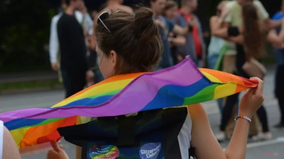 Die Regenbogenfahne darf beim CSD nicht fehlen. - &copy; Symbolbild: Pixabay