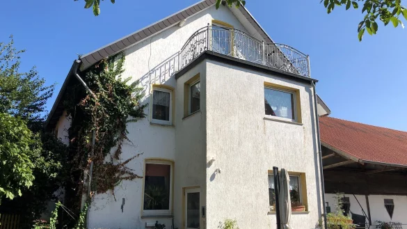 Bluttat im Salzufler Orteil W&uuml;lfer-Bexten. In diesem Haus sind die Leichen von zwei Menschen gefunden worden. - &copy; Sven Kienscherf