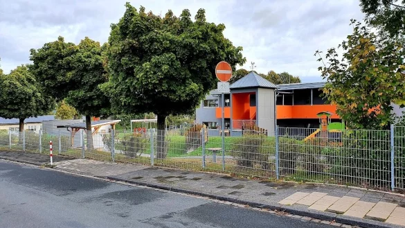 Der Kindergarten Brake an der G&uuml;ldenen Mine ist geschlossen. Wegen Corona wurden alle Gruppen nach Hause und die Kinder weitestgehend in Quarant&auml;ne geschickt. - &copy; Stadt Lemgo