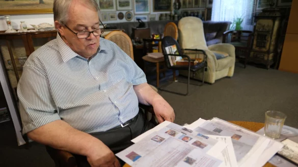 Hiddesens Ortsb&uuml;rgermeister Wilfried Mellies ist einer von mehreren Detmolder Politikern, die Todesdrohungen erhalten und Sachbesch&auml;digungen erlitten haben.&nbsp; - &copy; sven koch