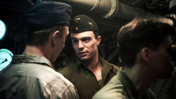 Mit seiner Rolle als "K&ouml;hler" verk&ouml;rpert Luis Molicnik einen Soldaten in der vierten Staffel der Serie "Das Boot". - &copy; Sky Studios Bavaria Fiction Stanislav Honz&iacute;k