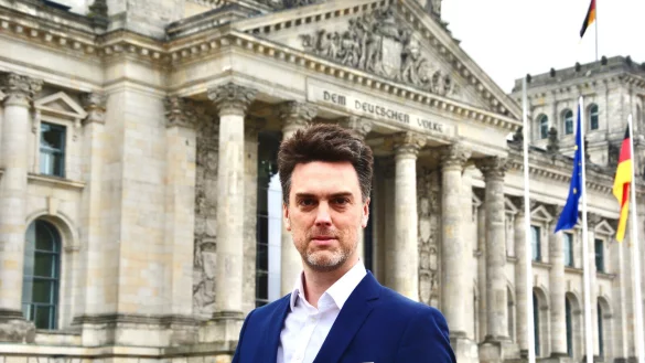 Robin Wagener ist f&uuml;r Die Gr&uuml;nen Mitglied des Bundestages.&nbsp; - &copy; Robin Wagener