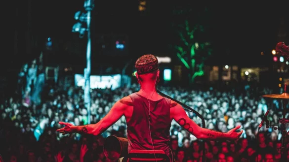 Bukahara spielt 2019 auf der Sommerb&uuml;hne. Finden Open-Air-Konzerte bald am Kaiser-Wilhelm-Platz statt? - &copy; Malte Oing