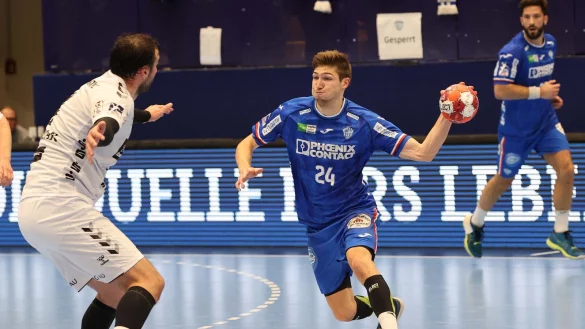 Lukas Zerbe (links) und Tim Suton freuen sich auf Lissabon. - &copy; Paul Cohen