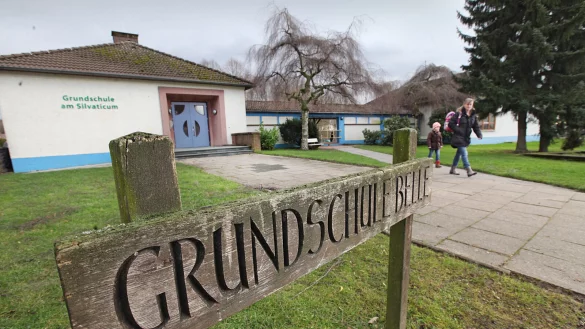 Das Erdgeschoss des Grundschulegeb&auml;udes steht leer. - &copy; Vera Gerstendorf-Welle