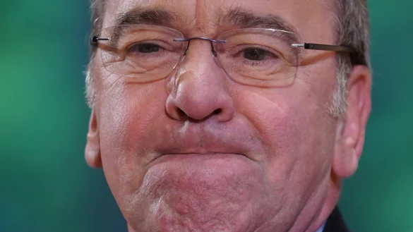 Boris Pistorius (SPD), Bundesminister der Verteidigung, w&auml;hrend einer Diskussionsveranstaltung zur Zeitenwende in der deutschen Au&szlig;en- und Sicherheitspolitik. - &copy; Marcus Brandt/dpa