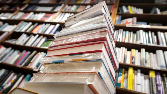 Die gr&ouml;&szlig;te Buchmesse der Welt in Frankfurt feiert in diesem Jahr ihren 75. Geburtstag. - &copy; dpa